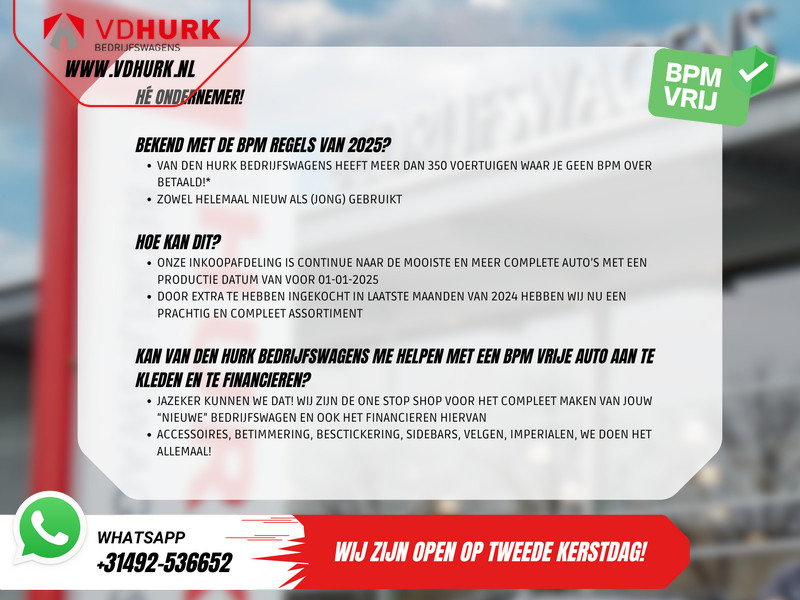 Kleine bestelwagen Mercedes-Benz Sprinter 214 2.2 CDI EXPORT ONLY Airco/ Cruise/ Trekhaak/ Bluetooth: afbeelding 8