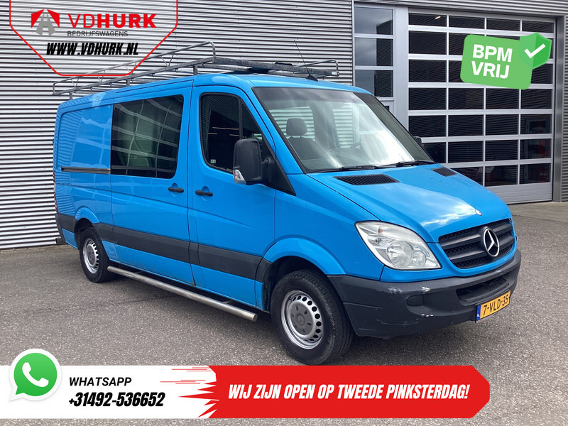 Mercedes-Benz Sprinter 313 2.2 CDI Aut. L2 DC Dubbel Cabine EXPORT ONLY Airco/ 2.8t Trekverm./ Imperiaal & Trap/ 7 Pers. - Gesloten bestelwagen, Bestelwagen met dubbele cabine: afbeelding 1 Mercedes-Benz Sprinter 313 2.2 CDI Aut. L2 DC Dubbel Cabine EXPORT ONLY Airco/ 2.8t Trekverm./ Imperiaal & Trap/ 7 Pers. - Gesloten bestelwagen, Bestelwagen met dubbele cabine: afbeelding 1