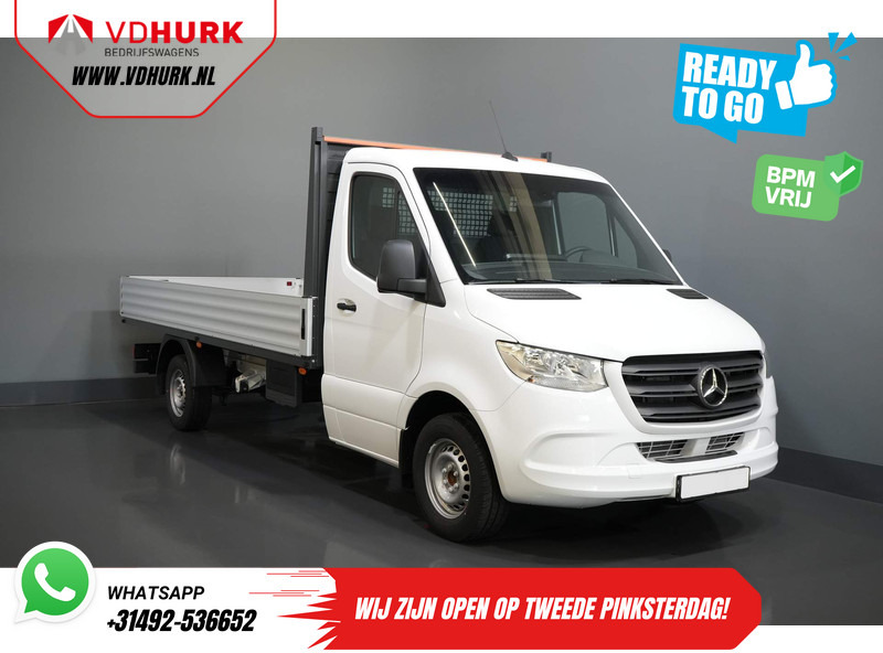 Mercedes-Benz Sprinter 317 CDI Aut. L3 Open laadbak/ 3.5t Trekverm./ MBUX/ 4.3m bak/ Stoelverw./ Cruise/ Trekhaak - Bestelwagen open laadbak: afbeelding 1 Mercedes-Benz Sprinter 317 CDI Aut. L3 Open laadbak/ 3.5t Trekverm./ MBUX/ 4.3m bak/ Stoelverw./ Cruise/ Trekhaak - Bestelwagen open laadbak: afbeelding 1