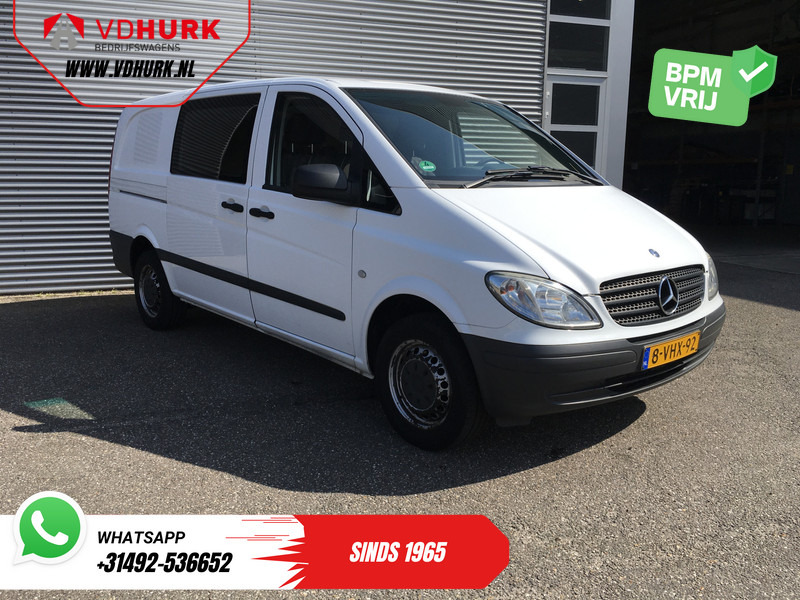 Mercedes-Benz Vito 109 CDI EXPORT ONLY NL Auto/ APK 03-2026/ 3 Pers./ Trekhaak - Kleine bestelwagen: afbeelding 1 Mercedes-Benz Vito 109 CDI EXPORT ONLY NL Auto/ APK 03-2026/ 3 Pers./ Trekhaak - Kleine bestelwagen: afbeelding 1