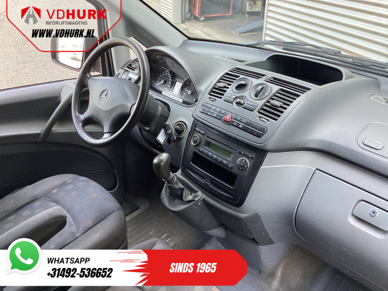 Mercedes-Benz Vito 109 CDI EXPORT ONLY NL Auto/ APK 07-2026/ Camera/ 3 Pers./ Trekhaak - Kleine bestelwagen: afbeelding 3 Mercedes-Benz Vito 109 CDI EXPORT ONLY NL Auto/ APK 07-2026/ Camera/ 3 Pers./ Trekhaak - Kleine bestelwagen: afbeelding 3