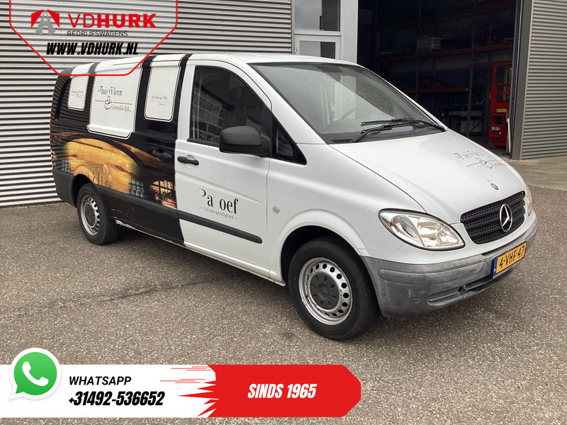 Mercedes-Benz Vito 109 CDI EXPORT ONLY NL Auto/ APK 07-2026/ Camera/ 3 Pers./ Trekhaak - Kleine bestelwagen: afbeelding 1 Mercedes-Benz Vito 109 CDI EXPORT ONLY NL Auto/ APK 07-2026/ Camera/ 3 Pers./ Trekhaak - Kleine bestelwagen: afbeelding 1