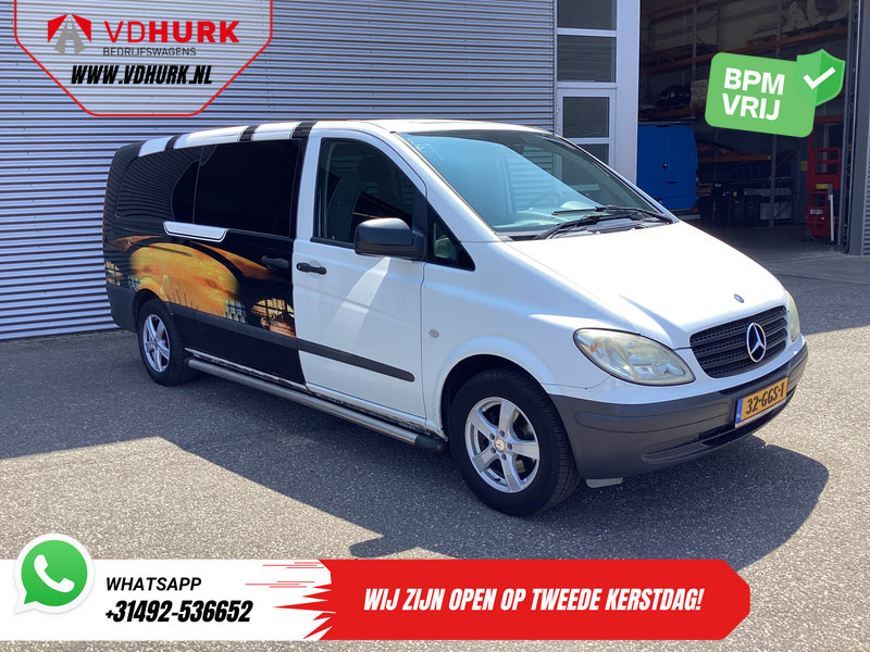 Mercedes-Benz Vito 109 CDI L3 EXPORT ONLY (€7.744,- Incl. BTW/BPM Vrij!) 9 Persoons/ Kombi/ Combi/ 9P/ Sidebars/ Camera/ Trekhaak/ Airco - Minibus, Personenvervoer: afbeelding 1 Mercedes-Benz Vito 109 CDI L3 EXPORT ONLY (€7.744,- Incl. BTW/BPM Vrij!) 9 Persoons/ Kombi/ Combi/ 9P/ Sidebars/ Camera/ Trekhaak/ Airco - Minibus, Personenvervoer: afbeelding 1