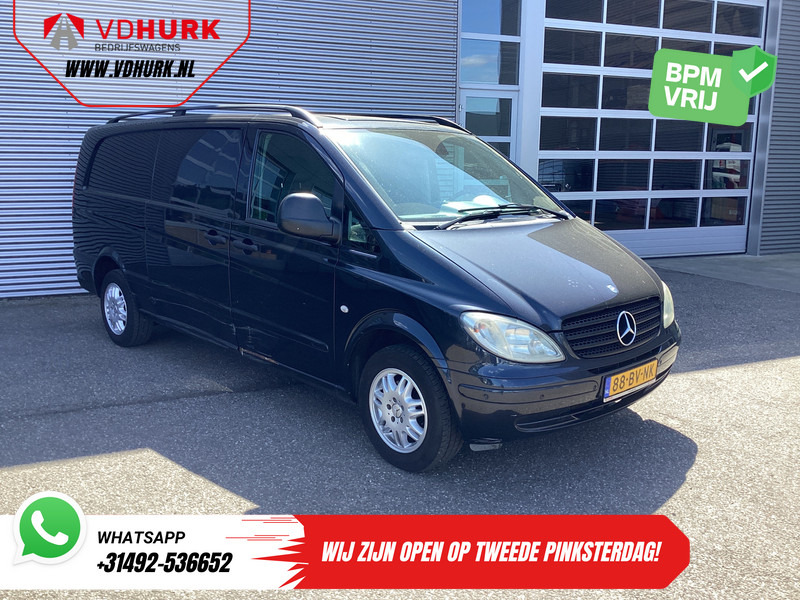 Mercedes-Benz Vito 111 CDI Aut. L3 EXPORT ONLY NL Auto/ APK 01-2026/ Airco/ PDC V+A/ LMV - Kleine bestelwagen: afbeelding 1 Mercedes-Benz Vito 111 CDI Aut. L3 EXPORT ONLY NL Auto/ APK 01-2026/ Airco/ PDC V+A/ LMV - Kleine bestelwagen: afbeelding 1