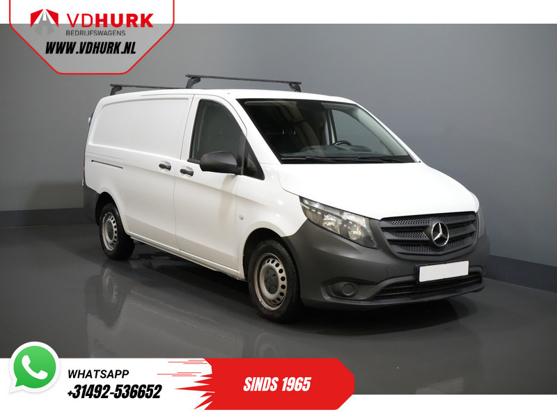 Mercedes-Benz Vito 116 CDI Aut. L2 RWD BPM VRIJ! Standkachel/ Navi/ Stoelverw./ Carplay/ Camera/ Cruise/ Trekhaak/ Airco - Kleine bestelwagen: afbeelding 1 Mercedes-Benz Vito 116 CDI Aut. L2 RWD BPM VRIJ! Standkachel/ Navi/ Stoelverw./ Carplay/ Camera/ Cruise/ Trekhaak/ Airco - Kleine bestelwagen: afbeelding 1