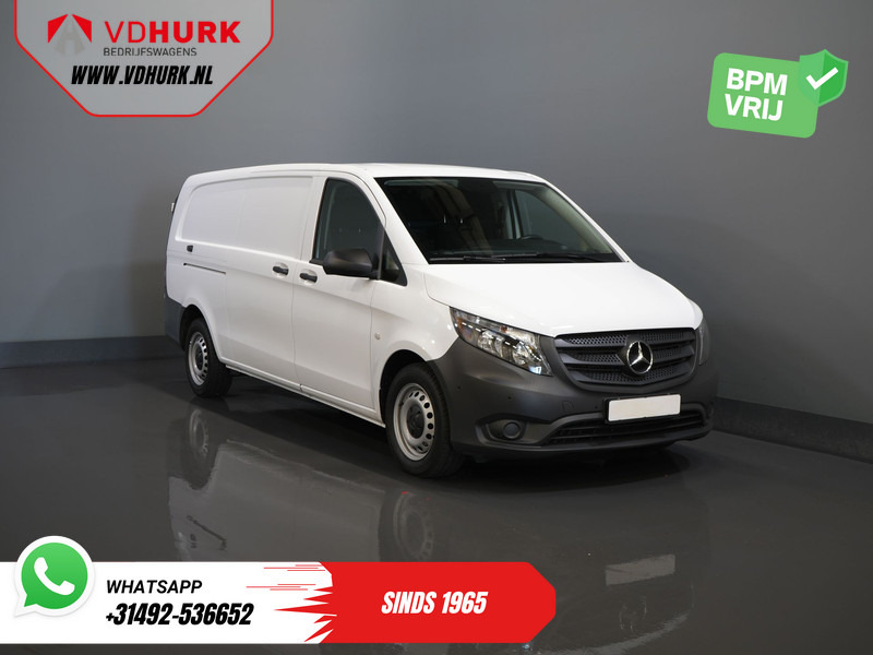 Mercedes-Benz Vito 116 CDI Aut. L3 XL BPM VRIJ! Carplay/ Stoelverw./ 270Gr. Deuren/ Cruise/ Airco/ Navi/ Camera/ PDC - Kleine bestelwagen: afbeelding 1 Mercedes-Benz Vito 116 CDI Aut. L3 XL BPM VRIJ! Carplay/ Stoelverw./ 270Gr. Deuren/ Cruise/ Airco/ Navi/ Camera/ PDC - Kleine bestelwagen: afbeelding 1