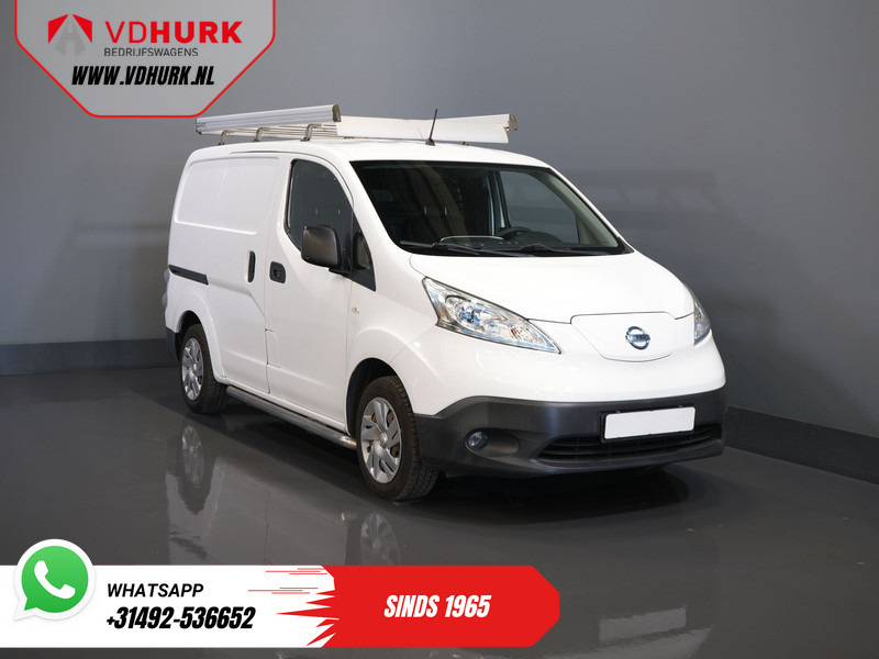 Kleine bestelwagen, Elektrische bedrijfswagen Nissan E-NV200 Optima 24kWh 105 km WLTP Snellader/ Imperiaal/ Sidebars/ PDC/ Cruise/ Airco: afbeelding 1