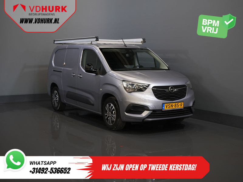 Opel Combo-e L2 50 kWh 135 pk 315km WLTP BPM VRIJ! Snellader/ Carplay/ Climate/ Imperiaal/ Cruise/ Head-up/ Stoel+Stuurverw./ Trekhaak - Kleine bestelwagen, Elektrische bedrijfswagen: afbeelding 1 Opel Combo-e L2 50 kWh 135 pk 315km WLTP BPM VRIJ! Snellader/ Carplay/ Climate/ Imperiaal/ Cruise/ Head-up/ Stoel+Stuurverw./ Trekhaak - Kleine bestelwagen, Elektrische bedrijfswagen: afbeelding 1