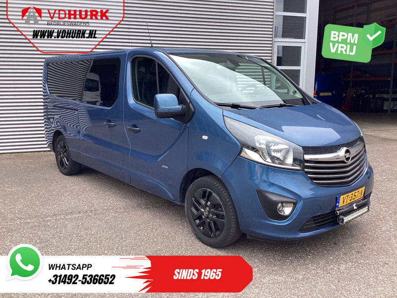 Opel Vivaro 1.6 CDTI 140 pk L2 DC Dubbel Cabine EXPORT ONLY 2x Schuifdeur/ Leder/ Climate/ Carplay/ Camera/ Cruise/ PDC/ Trekhaak/ LMV - Kleine bestelwagen, Bestelwagen met dubbele cabine: afbeelding 1 Opel Vivaro 1.6 CDTI 140 pk L2 DC Dubbel Cabine EXPORT ONLY 2x Schuifdeur/ Leder/ Climate/ Carplay/ Camera/ Cruise/ PDC/ Trekhaak/ LMV - Kleine bestelwagen, Bestelwagen met dubbele cabine: afbeelding 1