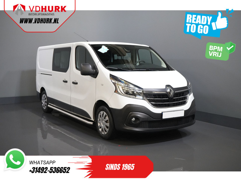 Renault Trafic 2.0 dCi 120 pk L2 DC Dubbel Cabine BPM VRIJ! Ready2Go LED/ 2x schuifdeur/ Sidebars/ Carplay/ Climate/ Camera/ PDC/ Cruise/ Trekh - Kleine bestelwagen, Bestelwagen met dubbele cabine: afbeelding 1 Renault Trafic 2.0 dCi 120 pk L2 DC Dubbel Cabine BPM VRIJ! Ready2Go LED/ 2x schuifdeur/ Sidebars/ Carplay/ Climate/ Camera/ PDC/ Cruise/ Trekh - Kleine bestelwagen, Bestelwagen met dubbele cabine: afbeelding 1