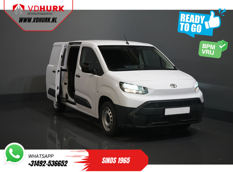 Kleine bestelwagen Toyota PROACE CITY 1.5 130 pk Aut. L2 BPM VRIJ! LED/ Virtual.Cockpit/ 3 pers./ Carplay/ Camera/ Climate/ PDC/ Cruise: afbeelding 9