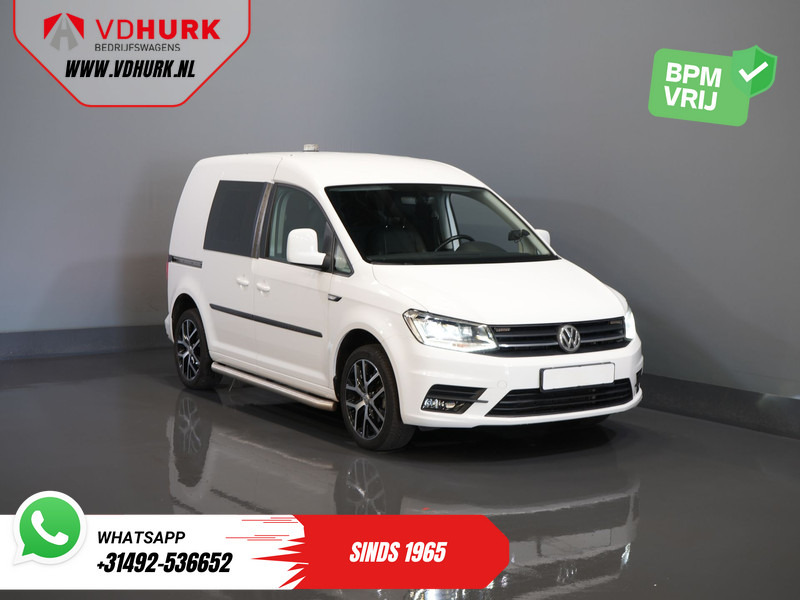 Volkswagen Caddy 2.0 TDI 100 pk Aut. Exclusive Edition BPM VRIJ! NL Auto/ Adapt. Cruise/ Xenon/ Leder/ Alarm III/ LMV/ Carplay/ Navi/ Sidebars/ P - Kleine bestelwagen: afbeelding 1 Volkswagen Caddy 2.0 TDI 100 pk Aut. Exclusive Edition BPM VRIJ! NL Auto/ Adapt. Cruise/ Xenon/ Leder/ Alarm III/ LMV/ Carplay/ Navi/ Sidebars/ P - Kleine bestelwagen: afbeelding 1