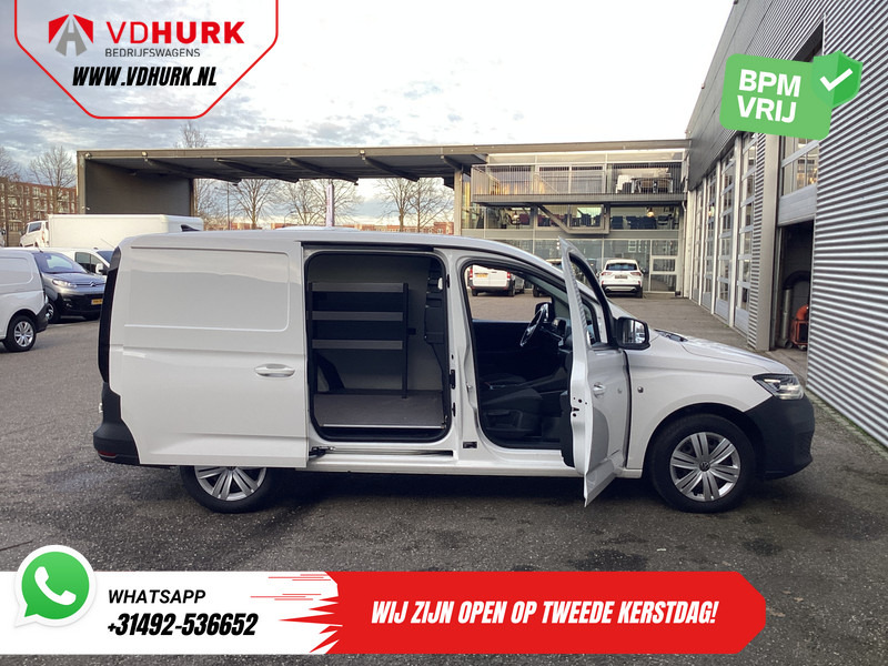 Gesloten bestelwagen Volkswagen Caddy Cargo Maxi 2.0 TDI 125 pk DSG Aut. Adapt.Cruise/ LED/ Carplay/ Standkachel/ Stoelverw./ PDC: afbeelding 6