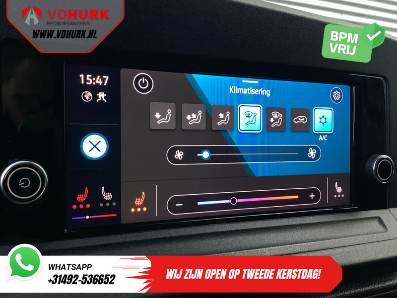 Gesloten bestelwagen Volkswagen Caddy Cargo Maxi 2.0 TDI 125 pk DSG Aut. Adapt.Cruise/ LED/ Carplay/ Standkachel/ Stoelverw./ PDC: afbeelding 13