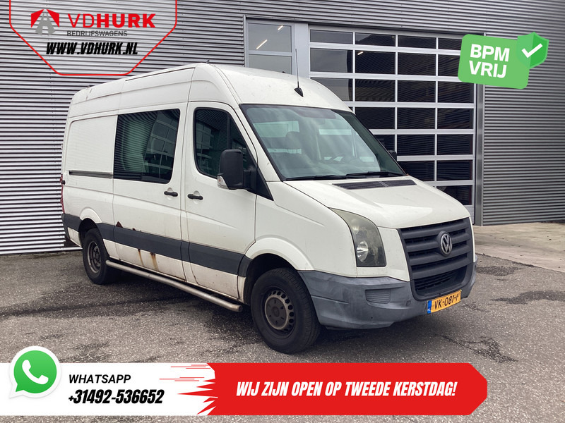 Volkswagen Crafter 50 2.5 TDI Aut. L2H2 DC Dubbel Cabine EXPORT 5 cil/ 3.5t Trekverm./ Airco/ 6 Pers./ 270Gr.Deuren/ Trekhaak - Gesloten bestelwagen, Bestelwagen met dubbele cabine: afbeelding 1 Volkswagen Crafter 50 2.5 TDI Aut. L2H2 DC Dubbel Cabine EXPORT 5 cil/ 3.5t Trekverm./ Airco/ 6 Pers./ 270Gr.Deuren/ Trekhaak - Gesloten bestelwagen, Bestelwagen met dubbele cabine: afbeelding 1