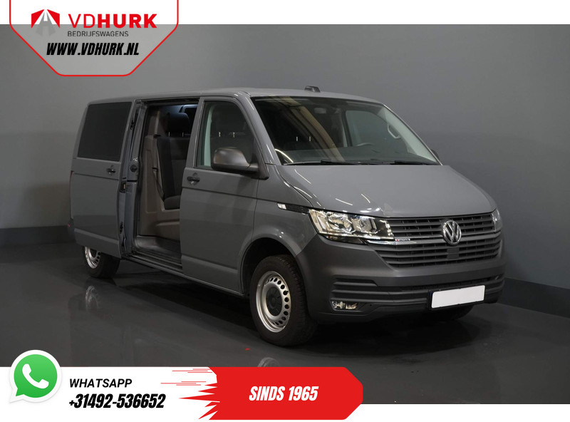 Kleine bestelwagen, Bestelwagen met dubbele cabine Volkswagen Transporter T6.1 2.0 TDI 150 Pk DSG Aut. L2 BPM VRIJ! DC Dubbel Cabine 4Motion/ Carplay/ Camera/ PDC/ Cruise/ Airco: afbeelding 8