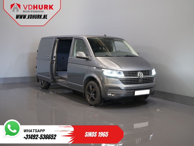 Kleine bestelwagen Volkswagen Transporter T6.1 2.0 TDI 150 pk DSG Aut. L2 BPM VRIJ! LED/ Adapt.Cruise/ Standkachel/ Stoelverw./ Carplay/ Camera/ PDC/ LMV/ Trekhaak/ Airco: afbeelding 9