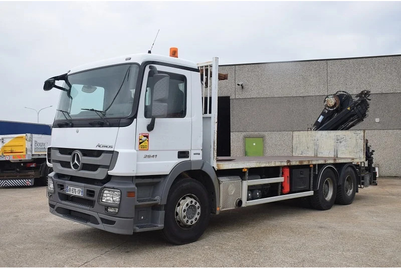 Mercedes-Benz Actros 2641 - Vrachtwagen met open laadbak, Kraanwagen: afbeelding 2 Mercedes-Benz Actros 2641 - Vrachtwagen met open laadbak, Kraanwagen: afbeelding 2