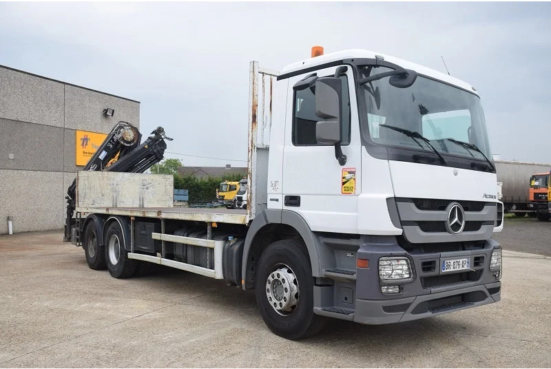 Mercedes-Benz Actros 2641 - Vrachtwagen met open laadbak, Kraanwagen: afbeelding 4 Mercedes-Benz Actros 2641 - Vrachtwagen met open laadbak, Kraanwagen: afbeelding 4
