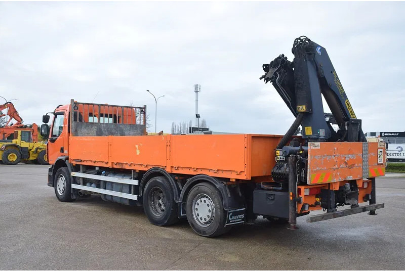 Renault Premium 410 - Vrachtwagen met open laadbak, Kraanwagen: afbeelding 3 Renault Premium 410 - Vrachtwagen met open laadbak, Kraanwagen: afbeelding 3