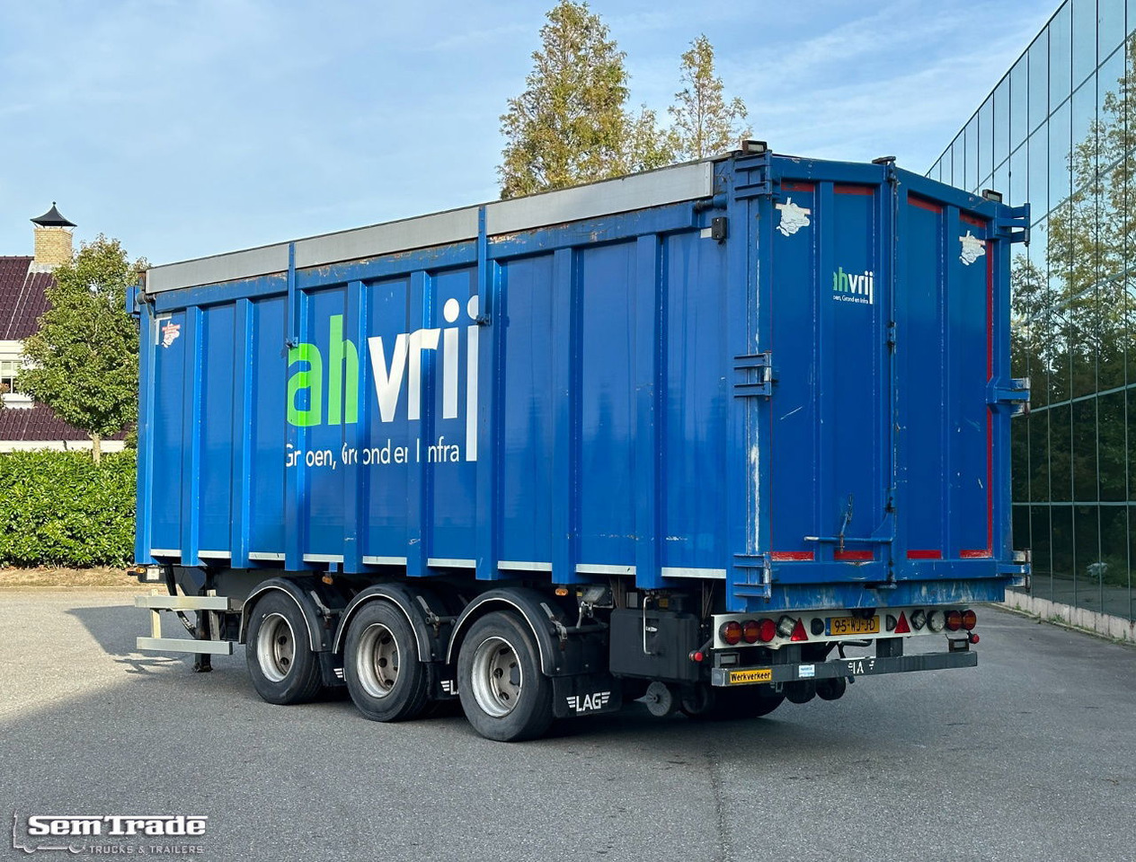 LAG M-3-24 + Piet Ruizeveld DS Lift Axle 72.000 KM Super Condition - Aanhangwagen: afbeelding 3 LAG M-3-24 + Piet Ruizeveld DS Lift Axle 72.000 KM Super Condition - Aanhangwagen: afbeelding 3
