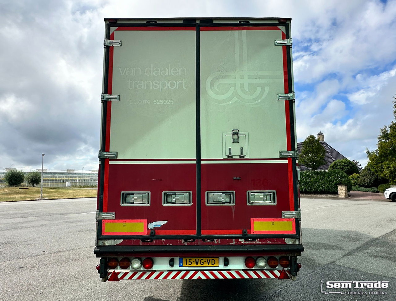Burg 2 Axle VAN Beurden Isolated BOX TRS Cooling Good Condition Holland-Trailer - Koelwagen aanhangwagen: afbeelding 3 Burg 2 Axle VAN Beurden Isolated BOX TRS Cooling Good Condition Holland-Trailer - Koelwagen aanhangwagen: afbeelding 3