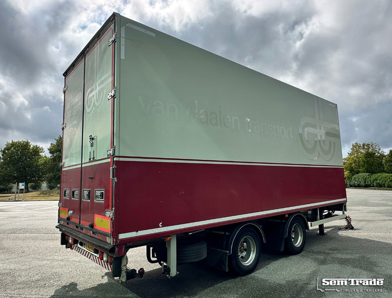 Burg 2 Axle VAN Beurden Isolated BOX TRS Cooling Good Condition Holland-Trailer - Koelwagen aanhangwagen: afbeelding 4 Burg 2 Axle VAN Beurden Isolated BOX TRS Cooling Good Condition Holland-Trailer - Koelwagen aanhangwagen: afbeelding 4