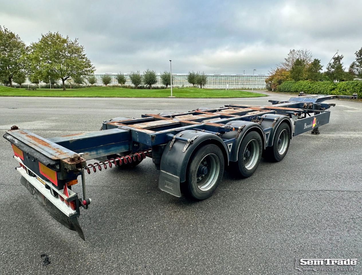 Burg BPO 15-27 Ccxhx BPW Axles Disc Brakes 40 FT. Chassis Lift Axle - Containertransporter/ Wissellaadbak oplegger: afbeelding 5 Burg BPO 15-27 Ccxhx BPW Axles Disc Brakes 40 FT. Chassis Lift Axle - Containertransporter/ Wissellaadbak oplegger: afbeelding 5