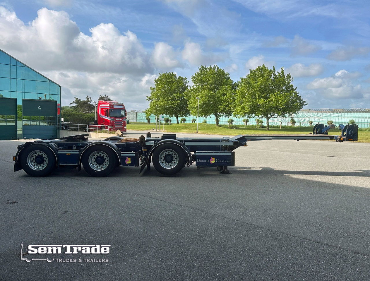 D-TEC CTD-41-03D LZV Dolly Breaker BPW Axles TOP Condition NL Trailer - Containertransporter/ Wissellaadbak oplegger: afbeelding 5 D-TEC CTD-41-03D LZV Dolly Breaker BPW Axles TOP Condition NL Trailer - Containertransporter/ Wissellaadbak oplegger: afbeelding 5