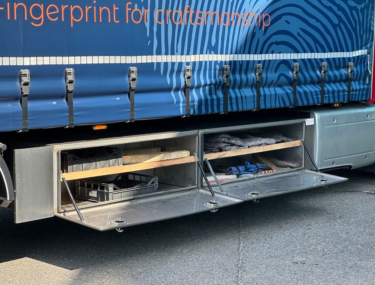 Bakwagen DAF CF 290 FA Space CAB Hardhouten Vloer 2500 KG Klep Nieuw Staat: afbeelding 19