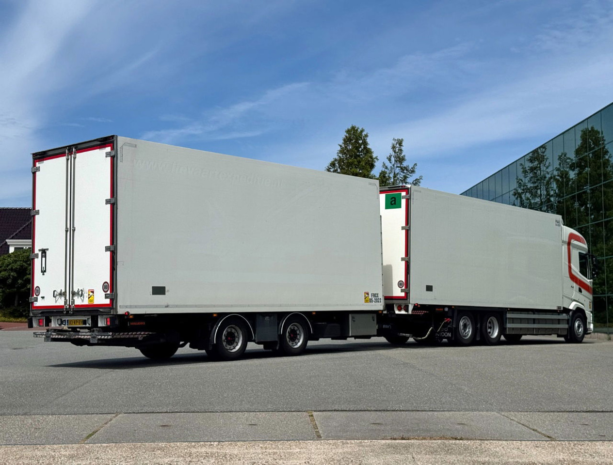 DAF XF 480 FAR Frigo Combi 50 CC 2x Lift Carrier TRS Iceland TOP Condition NL Combi - Koelwagen vrachtwagen: afbeelding 4 DAF XF 480 FAR Frigo Combi 50 CC 2x Lift Carrier TRS Iceland TOP Condition NL Combi - Koelwagen vrachtwagen: afbeelding 4