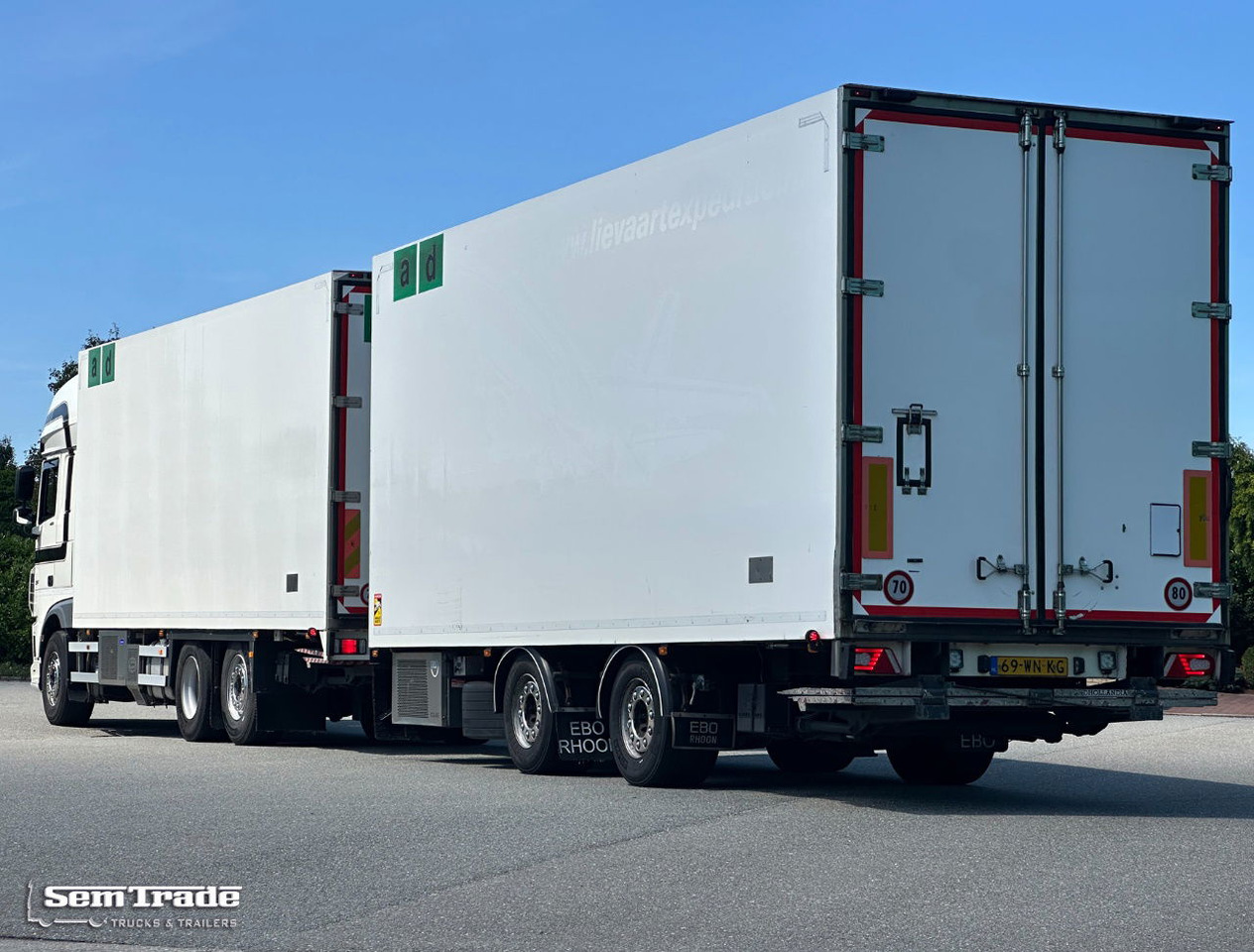 DAF XF 480 FAR SSC 2x Tail Lift 50 CC Trolleys Carrier TRS Iceland Super Condition NL-Combi - Koelwagen vrachtwagen: afbeelding 3 DAF XF 480 FAR SSC 2x Tail Lift 50 CC Trolleys Carrier TRS Iceland Super Condition NL-Combi - Koelwagen vrachtwagen: afbeelding 3