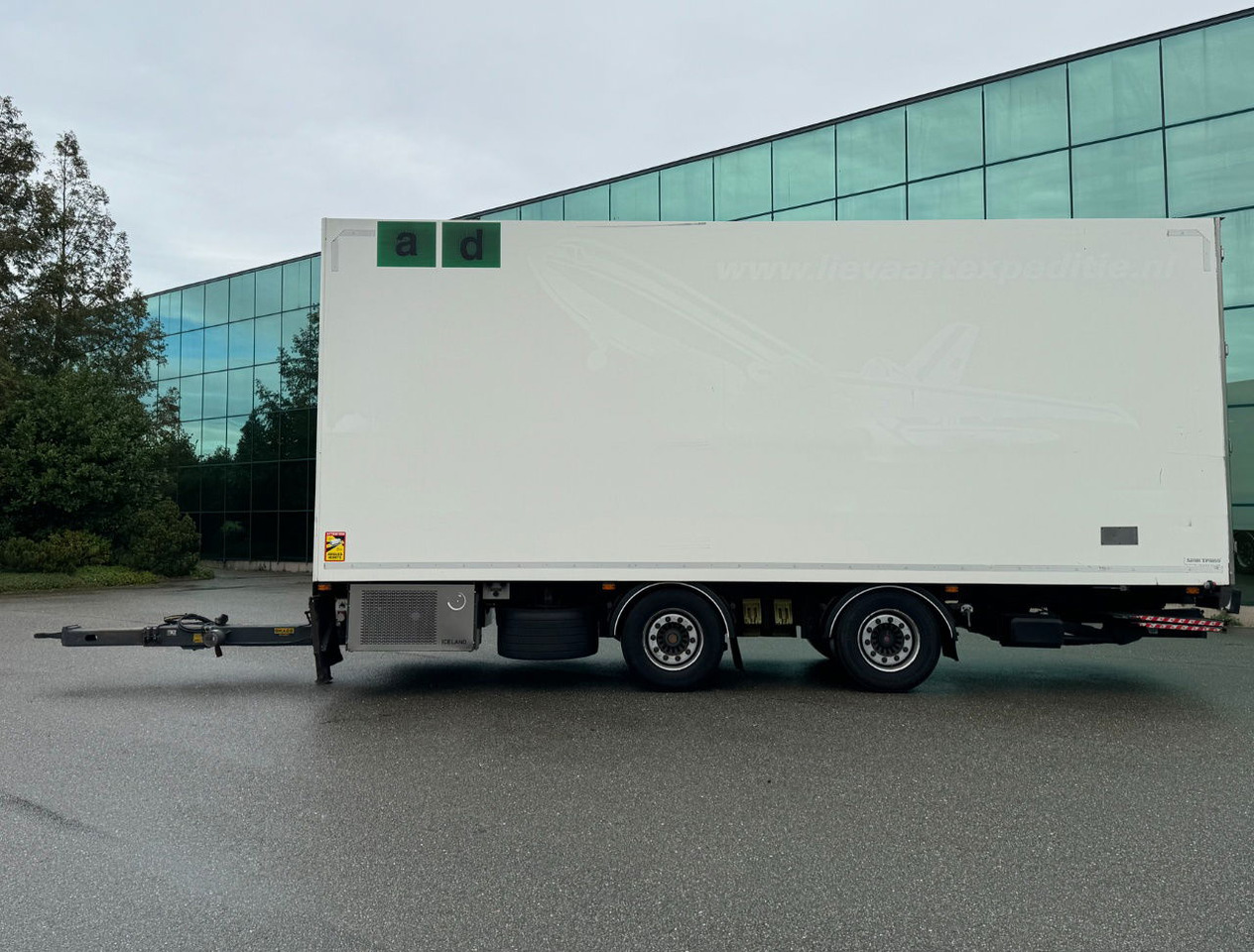 DRACO MZS 218 Wipkar 750 x 250 x 290 CM Inside Tail Lift 2021 TRS Iceland TOP Condition NL Trailertrailer - Gesloten aanhangwagen: afbeelding 2 DRACO MZS 218 Wipkar 750 x 250 x 290 CM Inside Tail Lift 2021 TRS Iceland TOP Condition NL Trailertrailer - Gesloten aanhangwagen: afbeelding 2