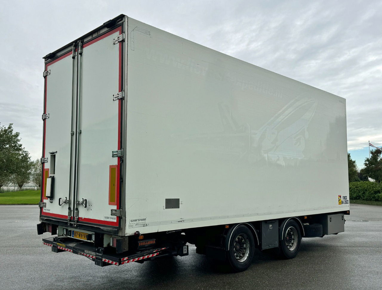 DRACO MZS 218 Wipkar 750 x 250 x 290 CM Inside Tail Lift 2021 TRS Iceland TOP Condition NL Trailertrailer - Koelwagen aanhangwagen: afbeelding 5 DRACO MZS 218 Wipkar 750 x 250 x 290 CM Inside Tail Lift 2021 TRS Iceland TOP Condition NL Trailertrailer - Koelwagen aanhangwagen: afbeelding 5