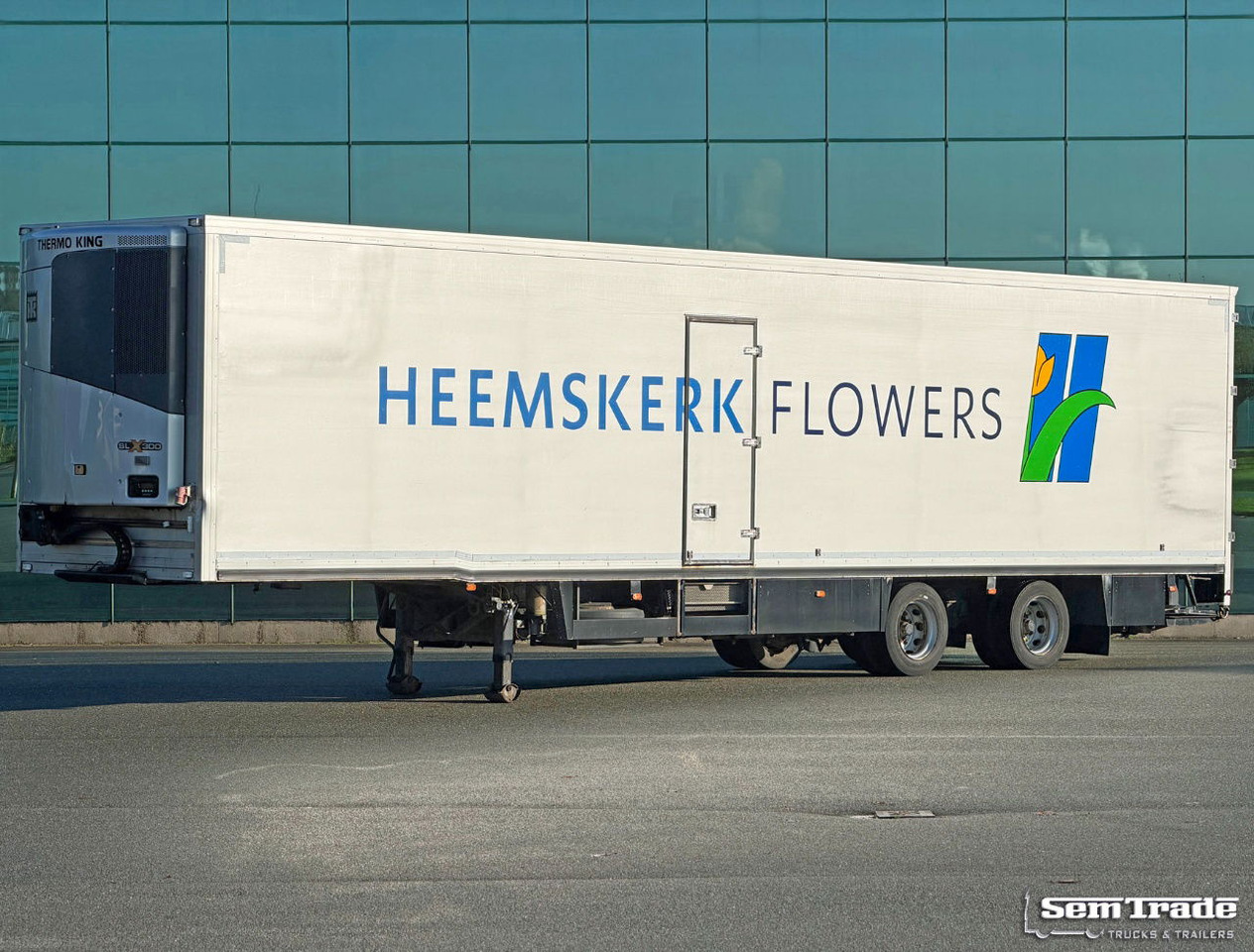 Floor FLO-1220K1 Theo Mulder Isolated BOX Side Door Thermo King SLX 300 Holland-Trailer - Koelwagen oplegger: afbeelding 1 Floor FLO-1220K1 Theo Mulder Isolated BOX Side Door Thermo King SLX 300 Holland-Trailer - Koelwagen oplegger: afbeelding 1