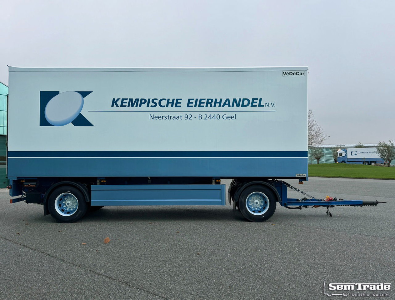 Groenewegen DRA-10-10-2 VéDéCar Isolated BOX BPW Axles Disc Brakes Tail Lift NEW Condition - Gesloten aanhangwagen: afbeelding 5 Groenewegen DRA-10-10-2 VéDéCar Isolated BOX BPW Axles Disc Brakes Tail Lift NEW Condition - Gesloten aanhangwagen: afbeelding 5