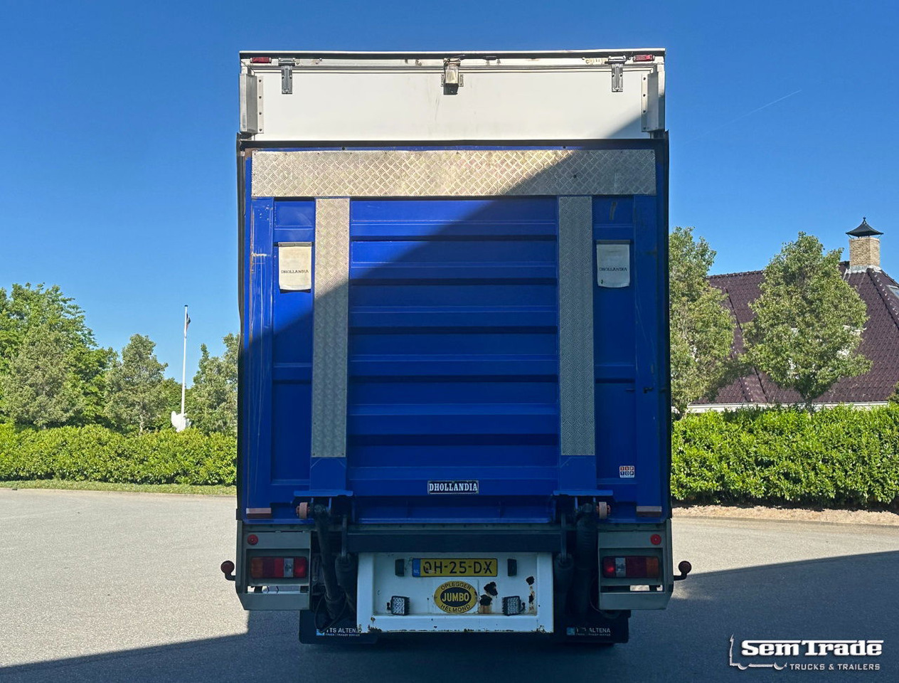 Jumbo 2 Alxe SOR Isolated BOX Tail Lift Steering Axle Holland-Trailer - Gesloten oplegger: afbeelding 4 Jumbo 2 Alxe SOR Isolated BOX Tail Lift Steering Axle Holland-Trailer - Gesloten oplegger: afbeelding 4
