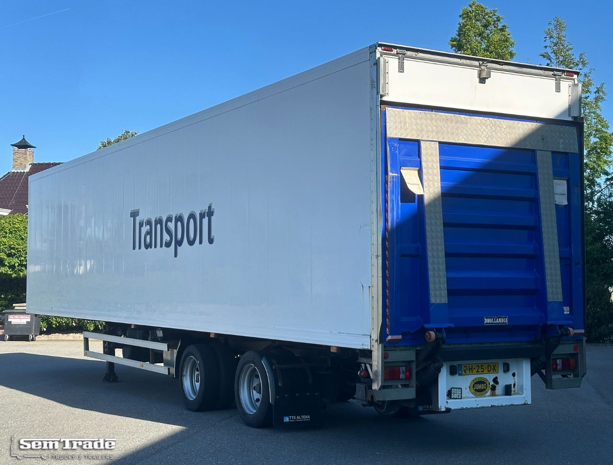 Jumbo 2 Alxe SOR Isolated BOX Tail Lift Steering Axle Holland-Trailer - Gesloten oplegger: afbeelding 3 Jumbo 2 Alxe SOR Isolated BOX Tail Lift Steering Axle Holland-Trailer - Gesloten oplegger: afbeelding 3
