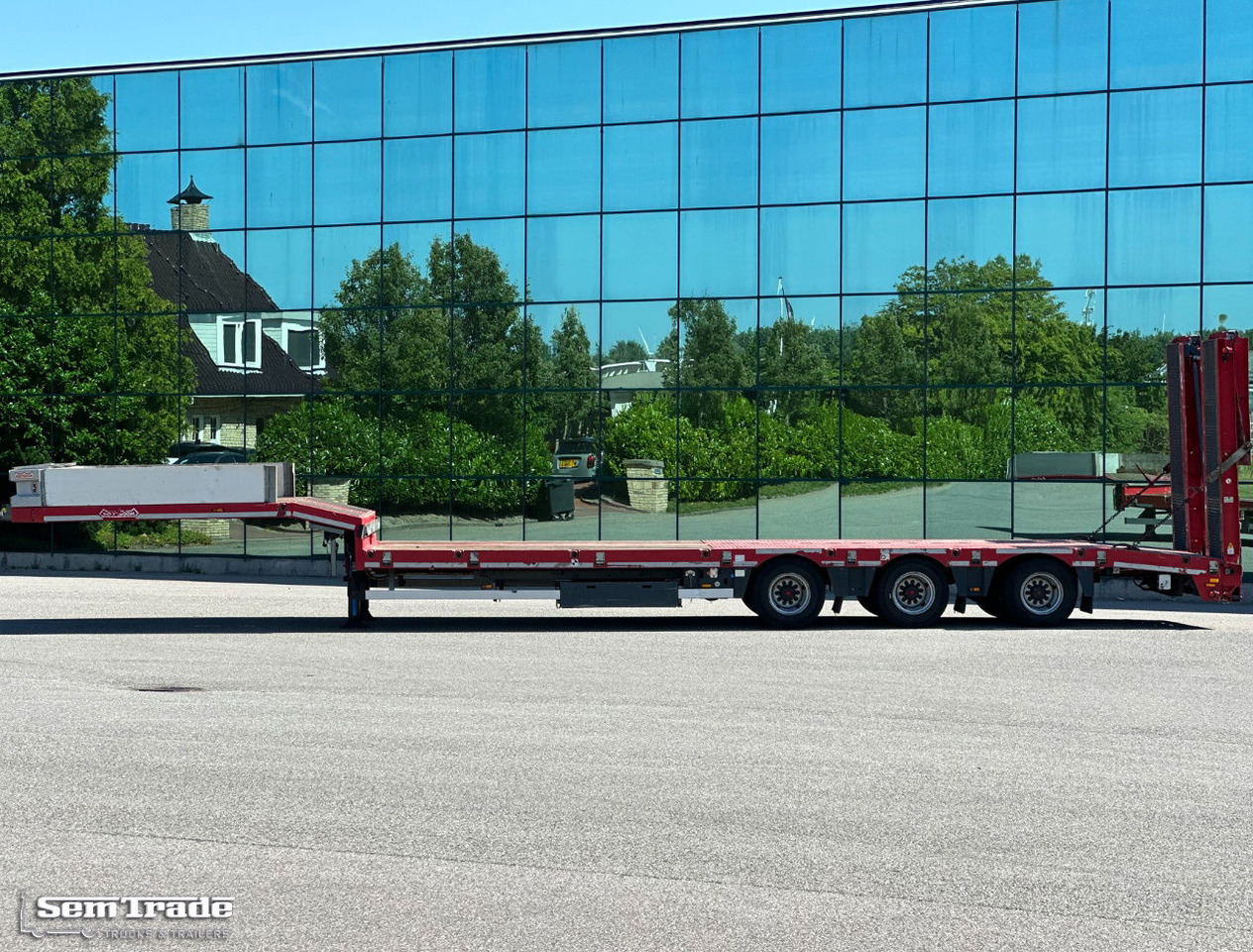 Nooteboom OSD-48-003 Semi 3 Axles Hydraulic Ramps Hinge TOP Condition - Dieplader oplegger: afbeelding 2 Nooteboom OSD-48-003 Semi 3 Axles Hydraulic Ramps Hinge TOP Condition - Dieplader oplegger: afbeelding 2