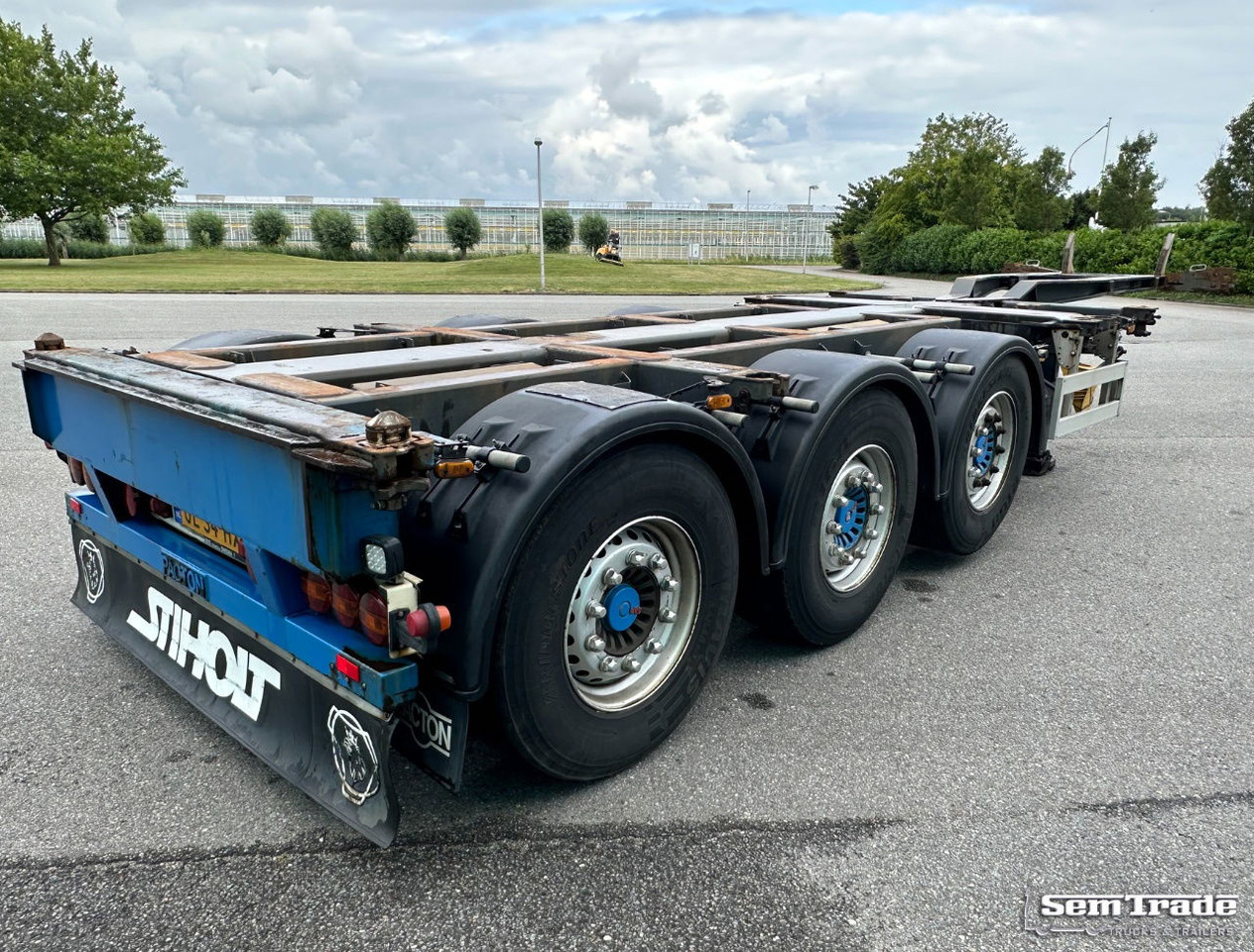 Pacton TXC.343.KB Front+Middle+Back Slider Lift Axle Steering Axle NL-Trailer - Containertransporter/ Wissellaadbak oplegger: afbeelding 5 Pacton TXC.343.KB Front+Middle+Back Slider Lift Axle Steering Axle NL-Trailer - Containertransporter/ Wissellaadbak oplegger: afbeelding 5