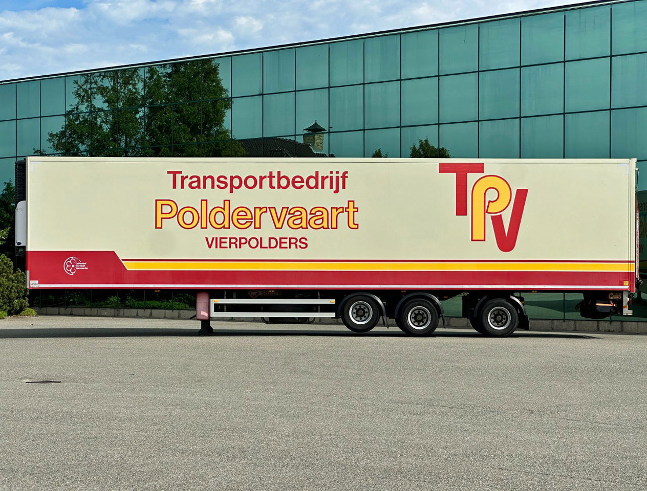 Samro 3-AS Stuuras 3 Tons Achtersluitklep - Koelwagen oplegger: afbeelding 2 Samro 3-AS Stuuras 3 Tons Achtersluitklep - Koelwagen oplegger: afbeelding 2