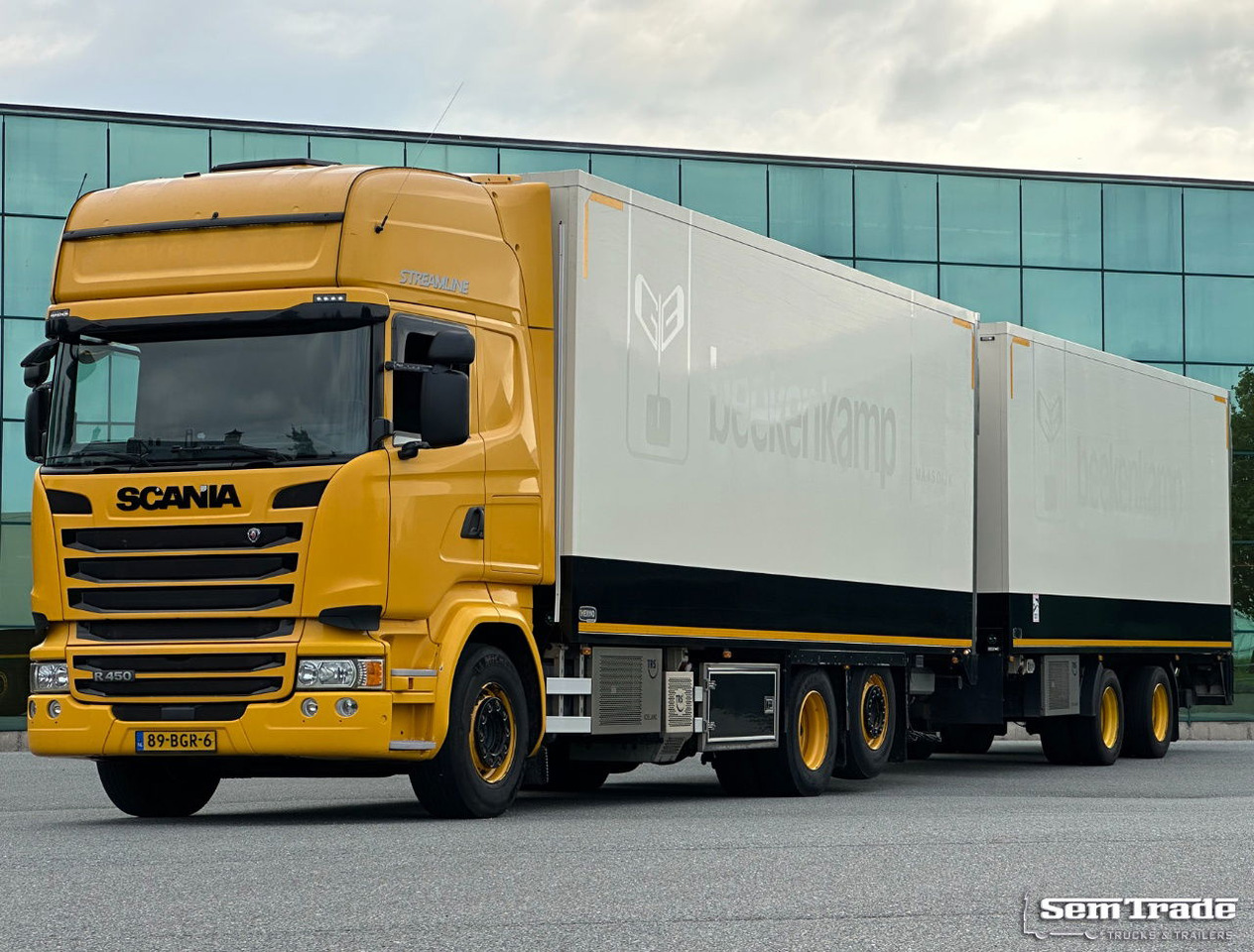 Scania R450 Retarder TRS Cooling Heiwo Isolated Boxes Tail Lift NL-Combi - Koelwagen vrachtwagen: afbeelding 1 Scania R450 Retarder TRS Cooling Heiwo Isolated Boxes Tail Lift NL-Combi - Koelwagen vrachtwagen: afbeelding 1