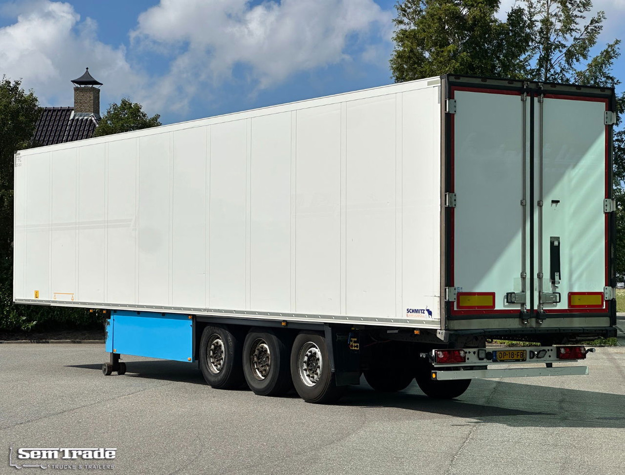 Schmitz Cargobull SCBS3B Thermo King SLXe 300 Lift Axle Holland-Trailer 4 Pieces IN Stock - Koelwagen oplegger: afbeelding 3 Schmitz Cargobull SCBS3B Thermo King SLXe 300 Lift Axle Holland-Trailer 4 Pieces IN Stock - Koelwagen oplegger: afbeelding 3