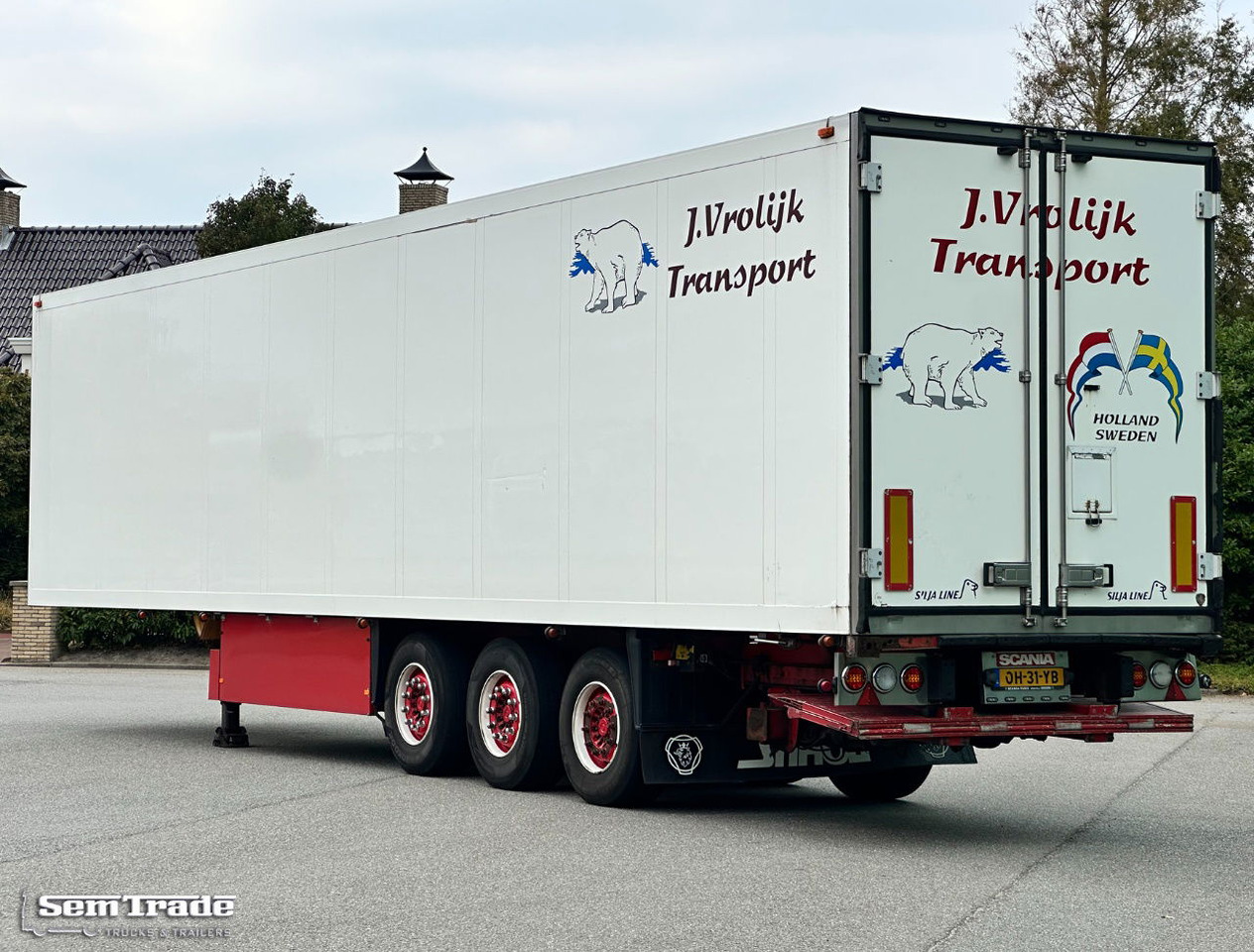 Schmitz Cargobull SKO 24 Carrier Maxima 1300 Flower Wide 2X Lift Axle - Koelwagen oplegger: afbeelding 3 Schmitz Cargobull SKO 24 Carrier Maxima 1300 Flower Wide 2X Lift Axle - Koelwagen oplegger: afbeelding 3