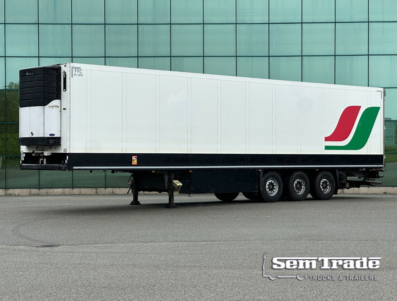 Schmitz Cargobull SKO24 Carrier Maxima 5.502 Hours 270 CM High 250 CM Wide Disc - Koelwagen oplegger: afbeelding 1 Schmitz Cargobull SKO24 Carrier Maxima 5.502 Hours 270 CM High 250 CM Wide Disc - Koelwagen oplegger: afbeelding 1