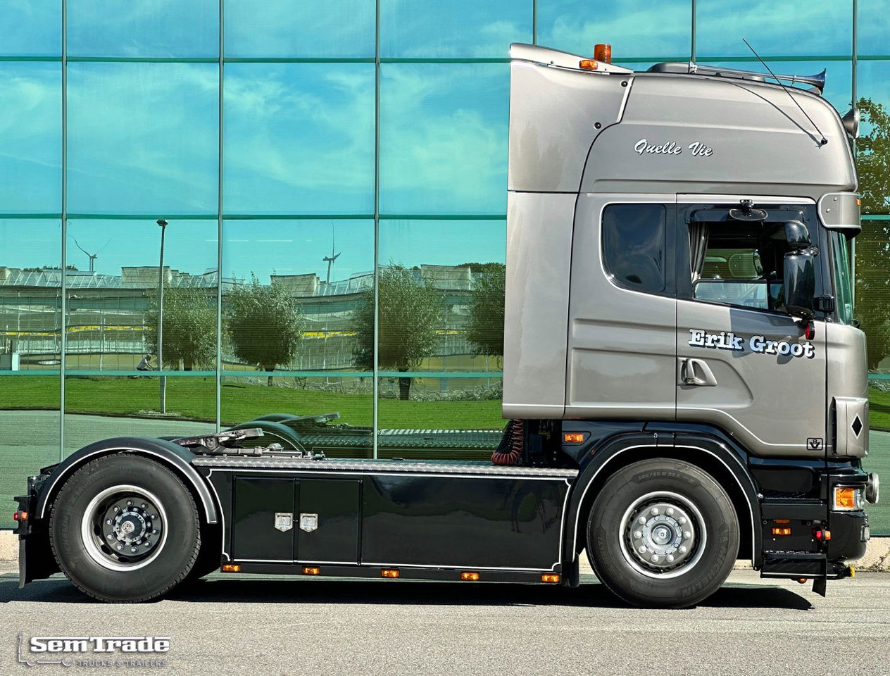 Scania R164-480 V8 Retarder Manual Gearbox Showtruck Completely Rebuild Unique Condition - Trekker: afbeelding 5 Scania R164-480 V8 Retarder Manual Gearbox Showtruck Completely Rebuild Unique Condition - Trekker: afbeelding 5