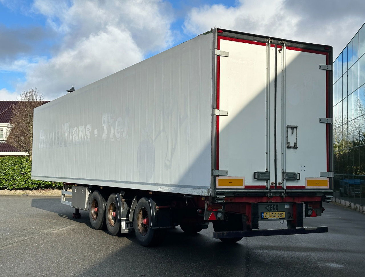Van Eck 3 AS Koel Vries Carrier Vector 1800 Zeer Mooi Chassis Stuuras Tridec - Koelwagen oplegger: afbeelding 3 Van Eck 3 AS Koel Vries Carrier Vector 1800 Zeer Mooi Chassis Stuuras Tridec - Koelwagen oplegger: afbeelding 3