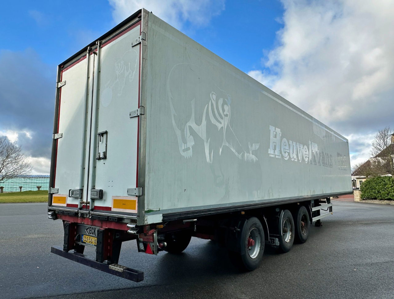 Van Eck 3 AS Koel Vries Carrier Vector 1800 Zeer Mooi Chassis Stuuras Tridec - Koelwagen oplegger: afbeelding 4 Van Eck 3 AS Koel Vries Carrier Vector 1800 Zeer Mooi Chassis Stuuras Tridec - Koelwagen oplegger: afbeelding 4
