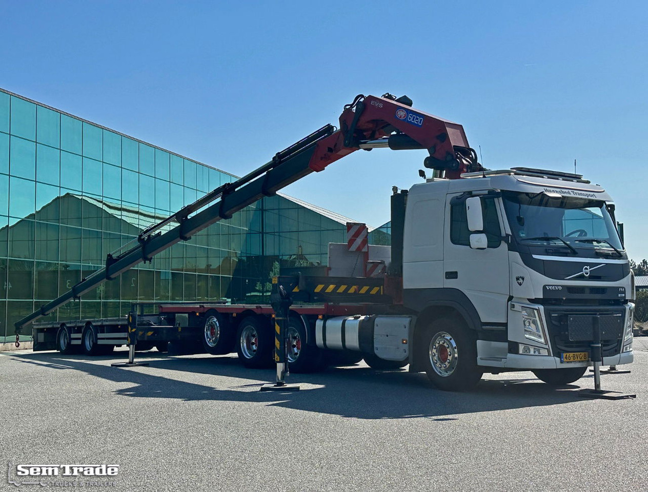 Volvo FMX 540 8X4 HMF 6020 K8 Kraan 231.000 KM + 2023 Sterk Trailer Super Condit - Kraanwagen: afbeelding 5 Volvo FMX 540 8X4 HMF 6020 K8 Kraan 231.000 KM + 2023 Sterk Trailer Super Condit - Kraanwagen: afbeelding 5