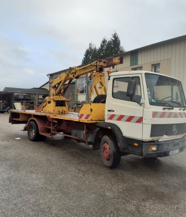 Camion tarieres Plantation Poteaux France Telecom - Vrachtwagen met open laadbak, Kraanwagen: afbeelding 2 Camion tarieres Plantation Poteaux France Telecom - Vrachtwagen met open laadbak, Kraanwagen: afbeelding 2